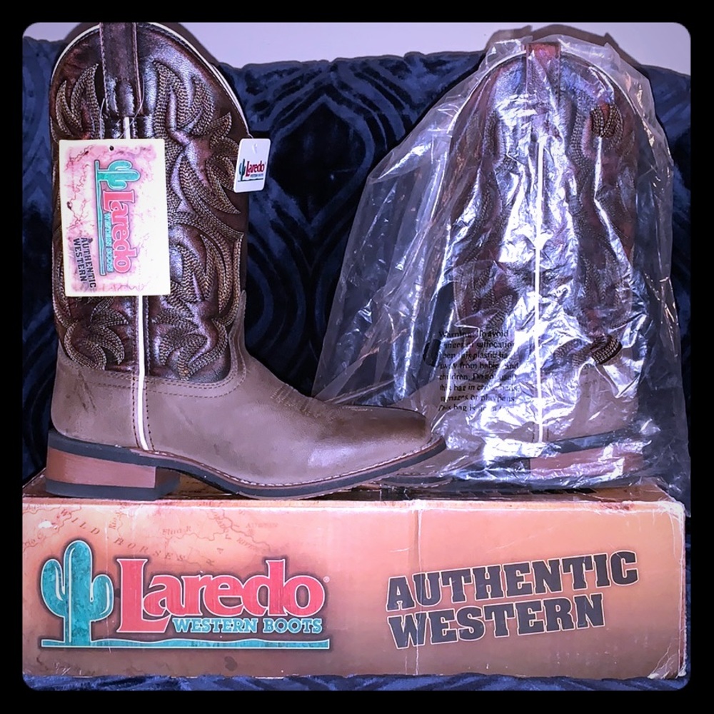 Brand New Authentic Western Laredo Boots